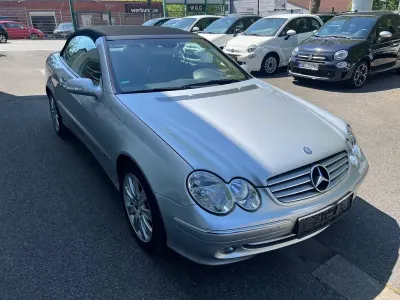 Używany Mercedes CLK200 Elegance 163 KM (119 kW) 2004 Srebrny Kabriolet