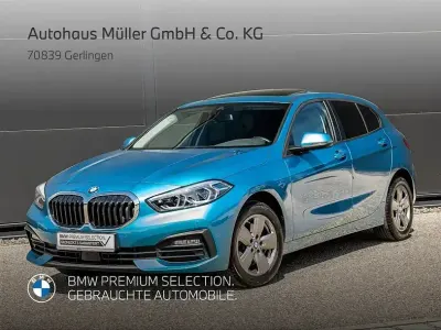 Usata BMW 118 Advantage 136 CV (100 kW) 2023 Blu Utilitaria