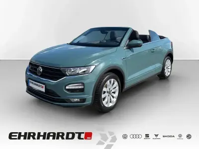 Brugt VW T-Roc Cabriolet R-line 150 HK (110 kW) 2022 Blå Cabriolet