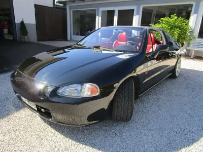 Gebraucht Honda CR-X 125 PS (91 kW) 1997 Schwarz Coupé