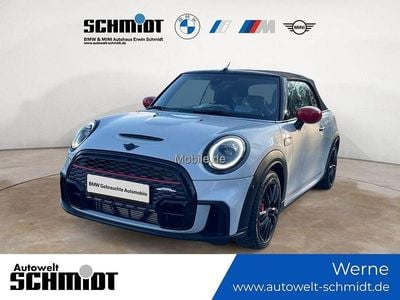 Weiß Gebraucht 2022 Mini John Cooper Works Cabriolet Cabrio | 35.880 € (Etwas zu teuer)