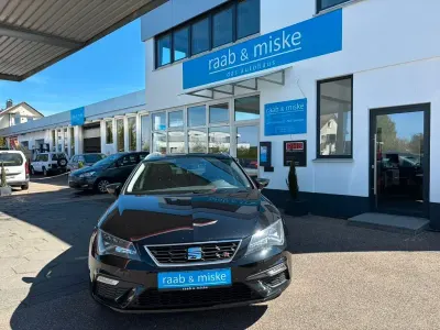 Brugt Seat Leon ST FR 150 HK (110 kW) 2017 Sort Stationcar