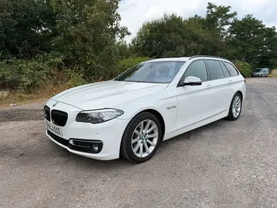 Gebraucht BMW 530 Luxury Line 258 PS (189 kW) 2014 Weiß Limousine