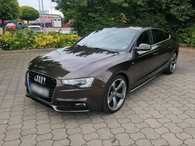 Gebraucht Audi A5 Sportback S-Line 190 PS (139 kW) 2015 Braun Kleinwagen