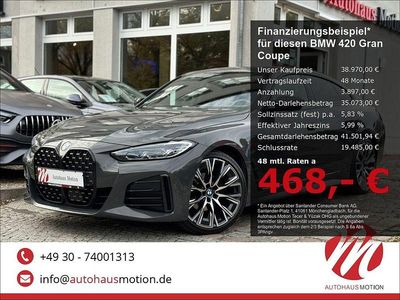 Gebraucht BMW 420 M Sport 190 PS (139 kW) 2023 Dravitgrau metallic Coupé