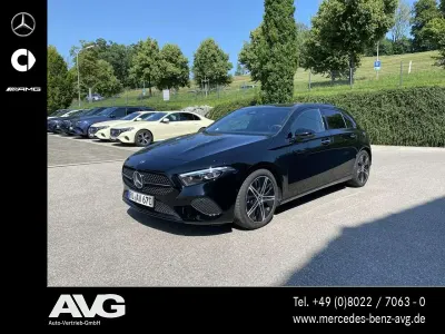 Gebraucht Mercedes A200 Progressive 150 PS (110 kW) 2024 Unilack nachtschwarz Limousine