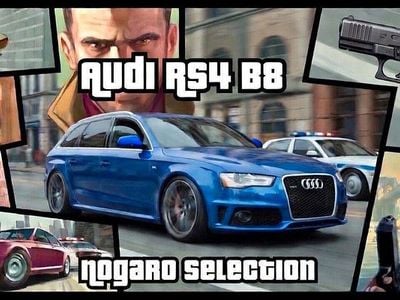Usado Audi RS4 Sport 450 HP (330 kW) 2014 Azul Carrinha