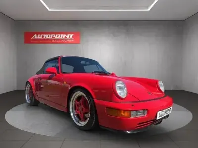 Gebraucht Porsche 911 Carrera Cabriolet 275 PS (202 kW) 1991 Rot Cabrio