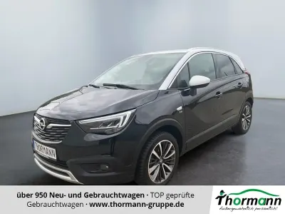 Gebraucht Opel Crossland X 131 PS (96 kW) 2020 Diamant schwarz/karbon schwarz SUV