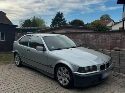 Usata BMW 316 102 CV (75 kW) 1996 Argento Coupé