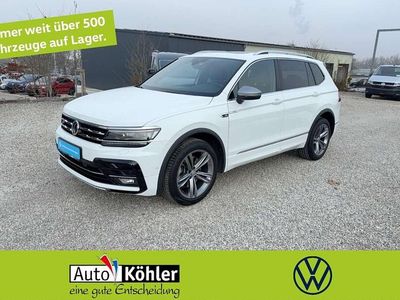 Gebraucht VW Tiguan Allspace Highline 190 PS (139 kW) 2021 Pure white SUV