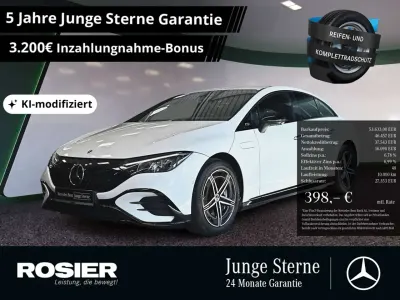 Gebraucht Mercedes EQE300 Advanced Plus 180 kW (245 PS) 2025 Weiss / polarweiß Limousine