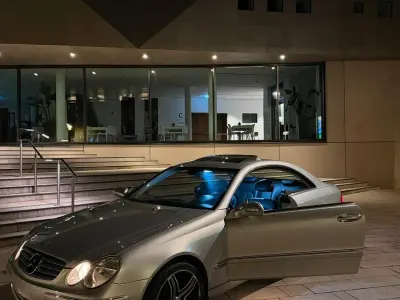 Używany Mercedes CLK200 163 KM (119 kW) 2006 Srebrny Coupe