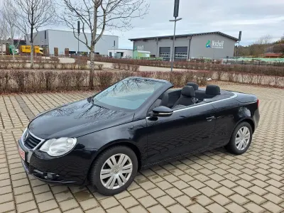 Gebraucht VW Eos 122 PS (89 kW) 2010 Schwarz Cabrio