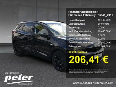 Gebraucht Opel Grandland X GS Line 131 PS (96 kW) 2022 Schwarz SUV