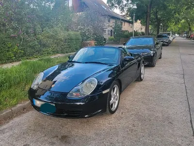 Occasion Porsche 986 Boxster 2003 Zwart Cabriolet