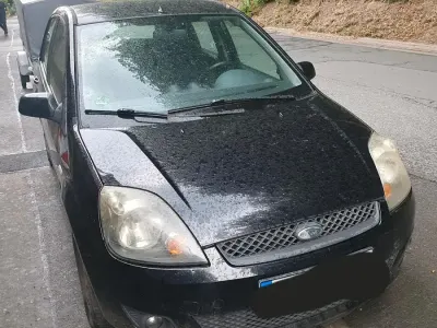 Gebraucht Ford Fiesta 69 PS (50 kW) 2007 Schwarz Kleinwagen