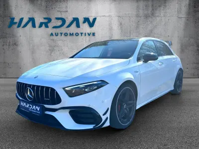Używany Mercedes A45 AMG AMG 421 KM (309 kW) 2023 Biały Sedan/Limuzyna