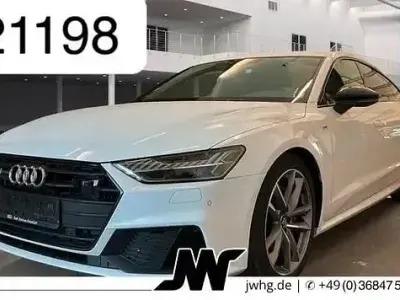 Gebraucht Audi A7 Sportback S-Line 367 PS (269 kW) 2020 Gletscherweiß metallic Kleinwagen