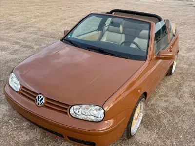 Używany VW Golf 116 KM (85 kW) 2001 Brązowy Kabriolet
