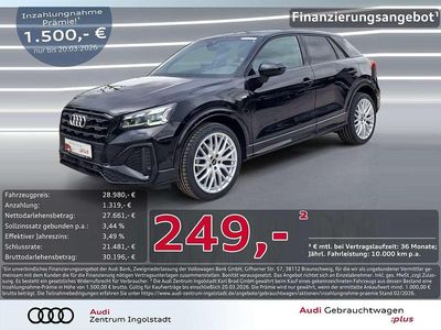 Gebraucht Audi Q2 S-Line 116 PS (85 kW) 2025 Mythosschwarz metallic SUV