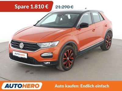 Gebraucht VW T-Roc Style 150 PS (110 kW) 2018 Orange SUV