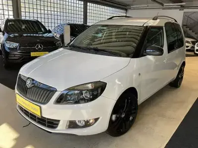 Gebraucht Skoda Roomster Noire 86 PS (63 kW) 2014 Weiß Van / Kleinbus