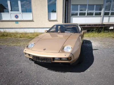 Gebraucht Porsche 928 300 PS (220 kW) 1980 Gold Coupé