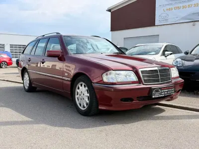 Gebraucht Mercedes C180 Elegance 122 PS (89 kW) 1999 Rot Limousine