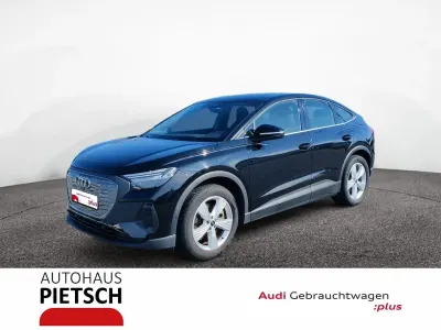 Gebraucht Audi Q4 Sportback e-tron Advanced 150 kW (204 PS) 2023 Schwarz SUV