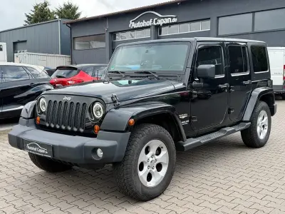 Gebraucht Jeep Wrangler Unlimited Sahara 200 PS (147 kW) 2013 Schwarz SUV