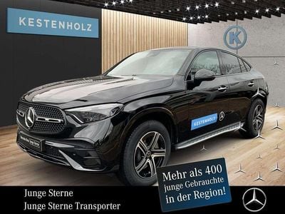 Gebraucht Mercedes GLC300e AMG 313 PS (230 kW) 2026 Unilack schwarz uni Coupé