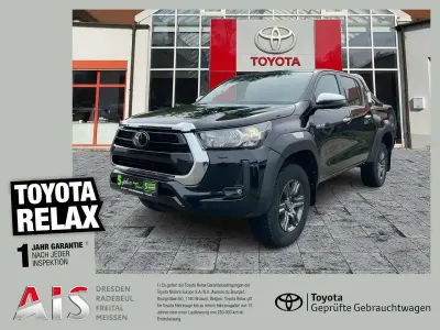 Gebraucht Toyota HiLux Comfort 204 PS (150 kW) 2022 Tiefschwarz mica metallic Pickup
