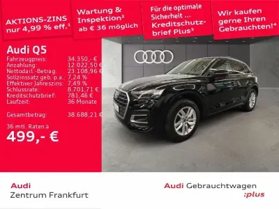 Gebraucht Audi Q5 Ambiente 299 PS (219 kW) 2022 Brillantschwarz SUV