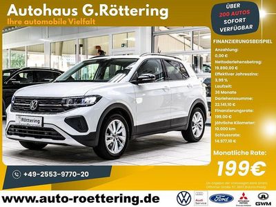 Gebraucht VW T-Cross Goal 95 PS (69 kW) 2025 Weiß SUV