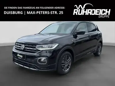 Gebraucht VW T-Cross R-line 116 PS (85 kW) 2020 Schwarz SUV