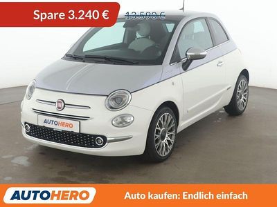 Weiß Gebraucht 2021 Fiat 500 Dolcevita Kleinwagen | 10.350 € (Guter Preis)