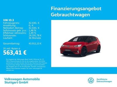 Gebraucht VW ID.3 GTX 210 kW (286 PS) 2025 Rot Kleinwagen