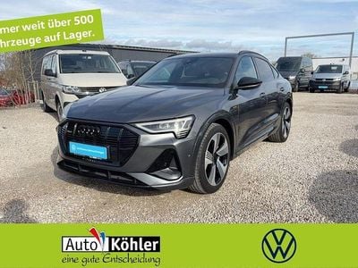 Gebraucht Audi e-tron Sportback S-Line 300 kW (408 PS) 2022 Daytonagrau perleffekt SUV
