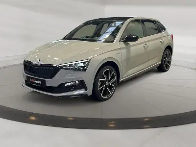 Gebraucht Skoda Scala Monte Carlo 110 PS (80 kW) 2024 Steelgrau Kleinwagen