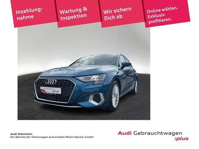 Gebraucht Audi A3 Sport 110 PS (80 kW) 2022 Blau Limousine