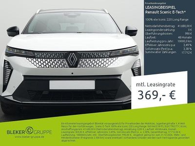 Gebraucht Renault Scenic E-Tech Iconic 160 kW (218 PS) 2025 Weiss qnc+schwarz gne SUV