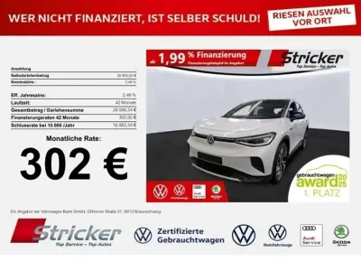 Brugt VW ID.4 150 kW (204 HK) 2020 Hvid SUV