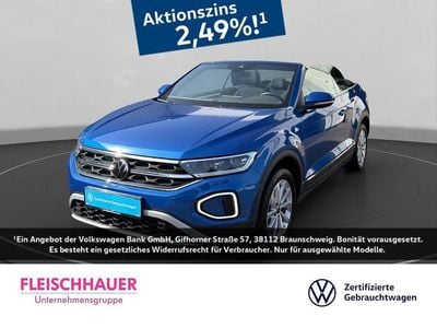 Usata VW T-Roc Cabriolet Style 150 CV (110 kW) 2024 Blu Cabrio