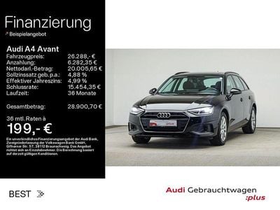 Gebraucht Audi A4 204 PS (150 kW) 2022 Brillantschwarz Kombi