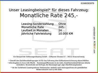 Nuova Seat Ateca 150 CV (110 kW) 2026 Nero SUV