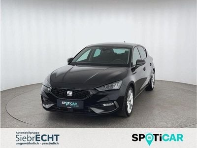 Usata Seat Leon FR 110 CV (80 kW) 2023 Nero Berlina