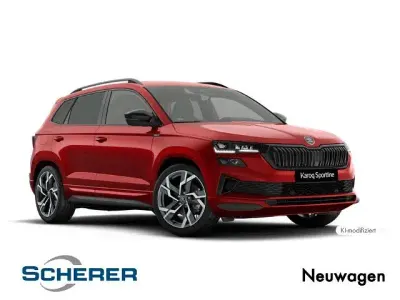 Neu Skoda Karoq SportLine 190 PS (139 kW) 2026 Velvetrot metallic (metallic) SUV