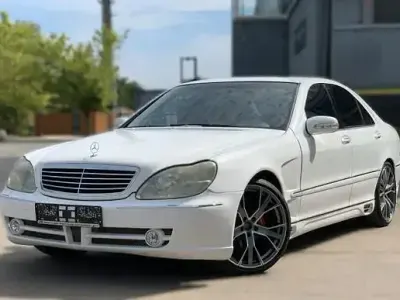 Brugt Mercedes S320 224 HK (164 kW) 2000 Hvid Sedan