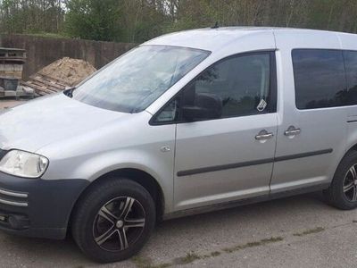 gebraucht VW Caddy Fan 1.9 TDI 105 PS 2 Schiebetüren AHK